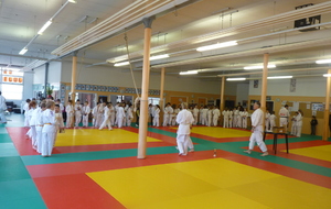 Rencontre de judo de 3 classes de Barentin