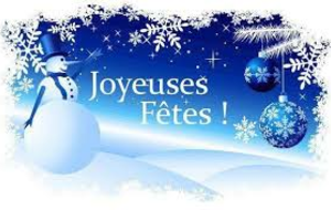 Joyeuses fêtes de fin d'année ! 