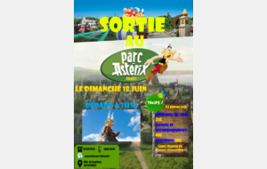 Sortie au Parc Astérix, Dimanche 18 Juin