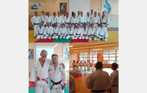 Stage des enseignants de Seine-Maritime au Dojo Awazu.