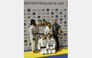 L'équipe féminine du CAP vice-championne de France de judo 2ème division