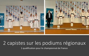 2 belles médailles et une qualification au championnat de France pour les Séniors du CAP