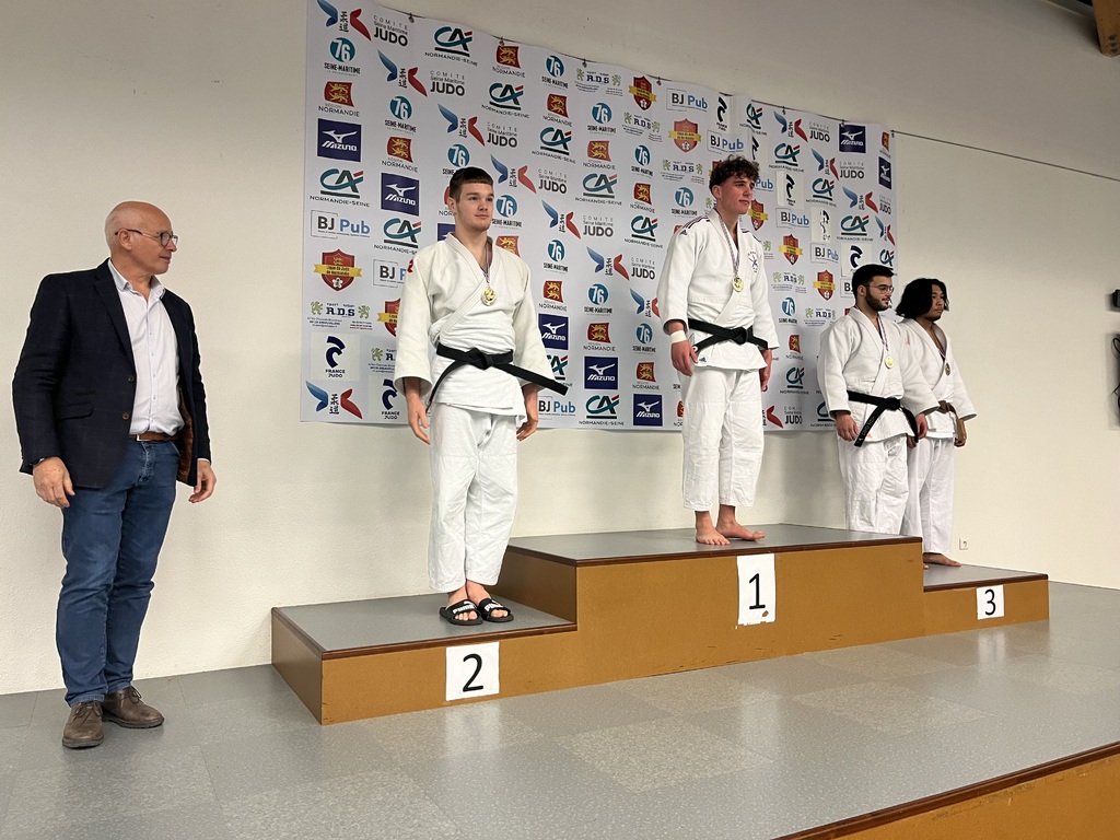 Liam vice champion de Normandie de Judo