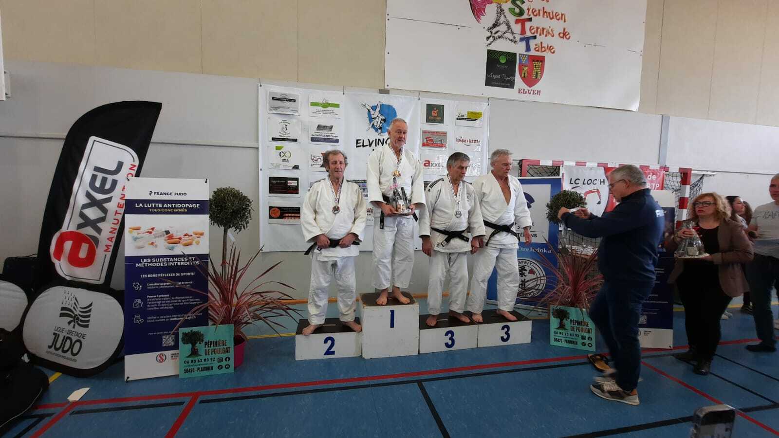 Jean-Pierre vainqueur du tournoi vétérans d'Elven