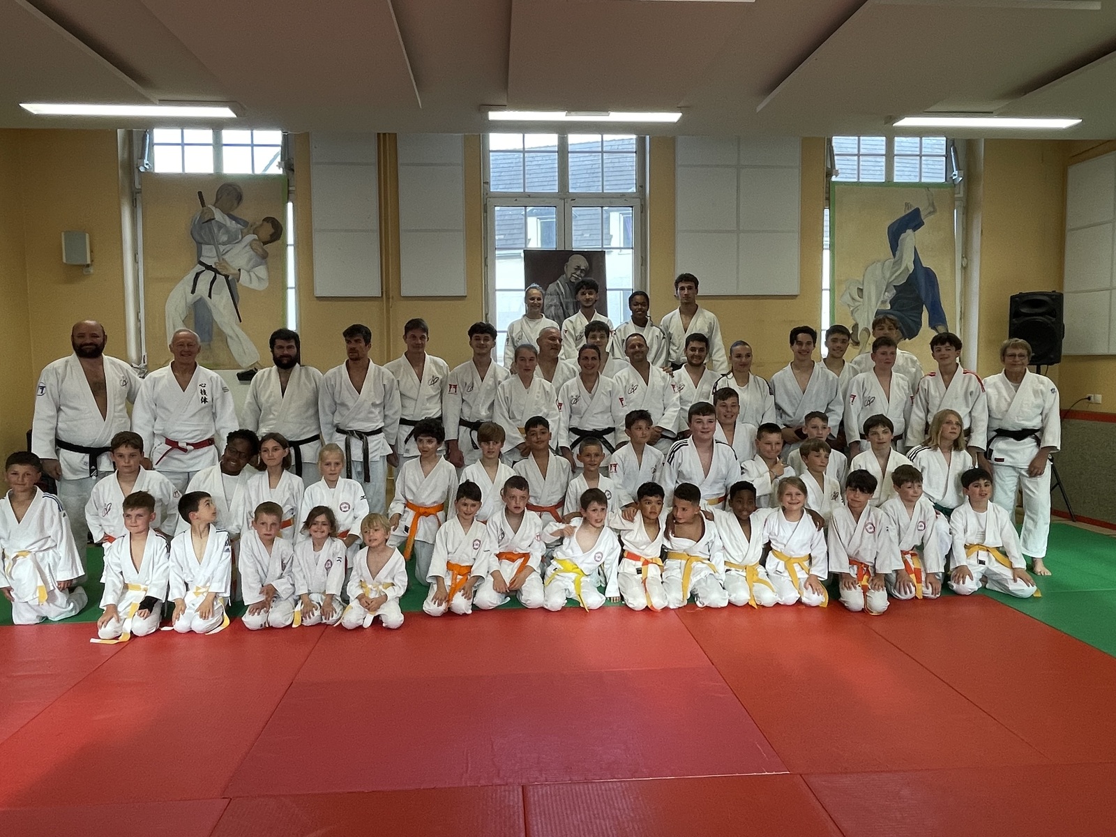 Les judoka du CAP se voient remettre leurs nouveaux grades