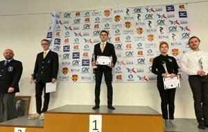 Une belle première participation pour Raphaël en tant qu'arbitre