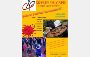 Soirée dansante le 24 Juin