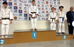 4 podiums au Championnat Départemental cadets 