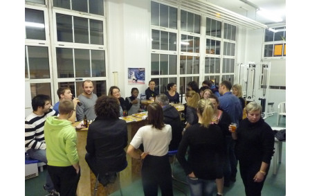 Galette suite à l'échange entre section le 14/01/2014.