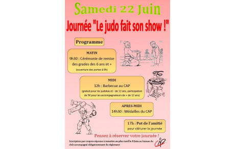 Cérémonie de remise de grades et Médailles du CAP - Samedi 22 Juin