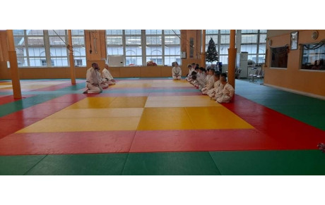 Un beau stage de Noël pour les judokas