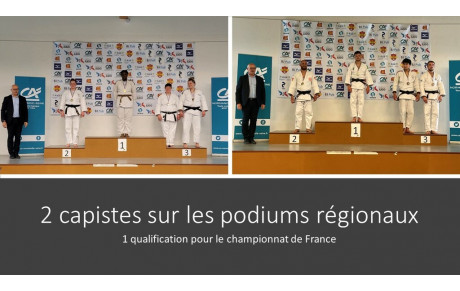 2 belles médailles et une qualification au championnat de France pour les Séniors du CAP