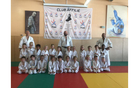 Remise des ceintures aux 4-5 ans