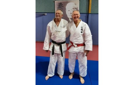 Alain Lejeune et JP Defrance récompensés au Kagami Biraki départemental