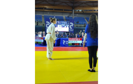Pas de podium pour Audrey lors de la Coupe de France Minimes